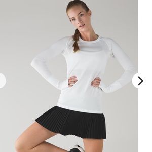 Lululemon White Swiftly Tech long sleeve top